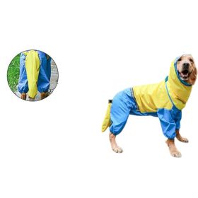 Four-Legged Waterproof All-Inclusive Raincoat for Pets